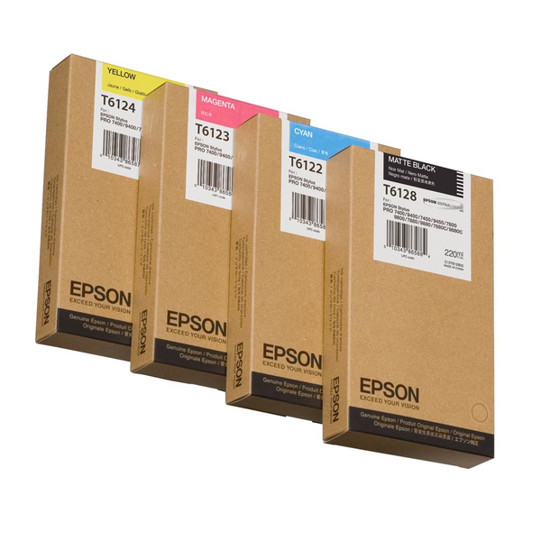Epson T6123 blækpatron 1 stk Original Magenta