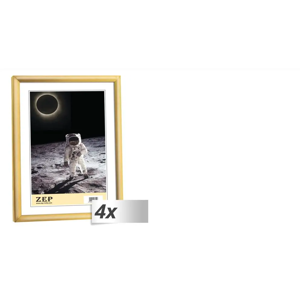 ZEP KG1 New Easy 10x15 Képkeret - Arany (4db/csomag) (KG1 X 4)