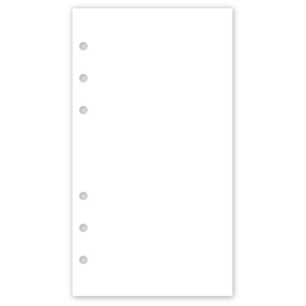 Realsystem 95 x 170mm Sima gyűrűs naptár kiegészítő - Fehér (2410-00)