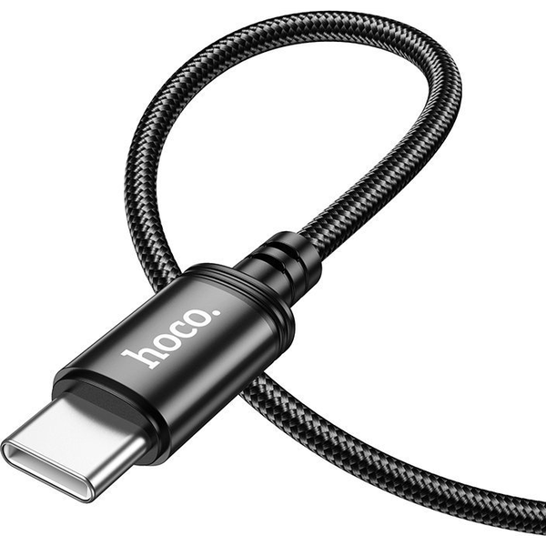 Kábel Hoco USB-C - USB-C 1 m čierny