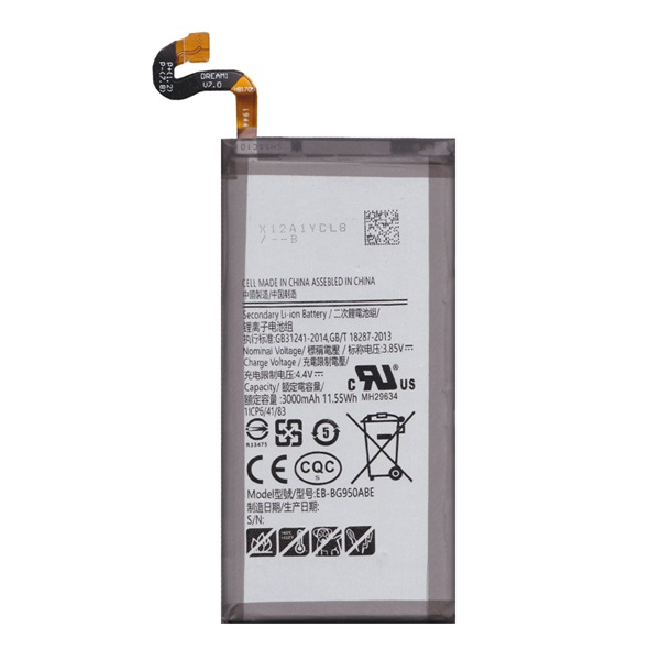 gigapack Akku 3000mAh LI-ION (EB-BG950ABE kompatibilis) Samsung Galaxy S8 (SM-G950) " csomagolás" (GP-99466)