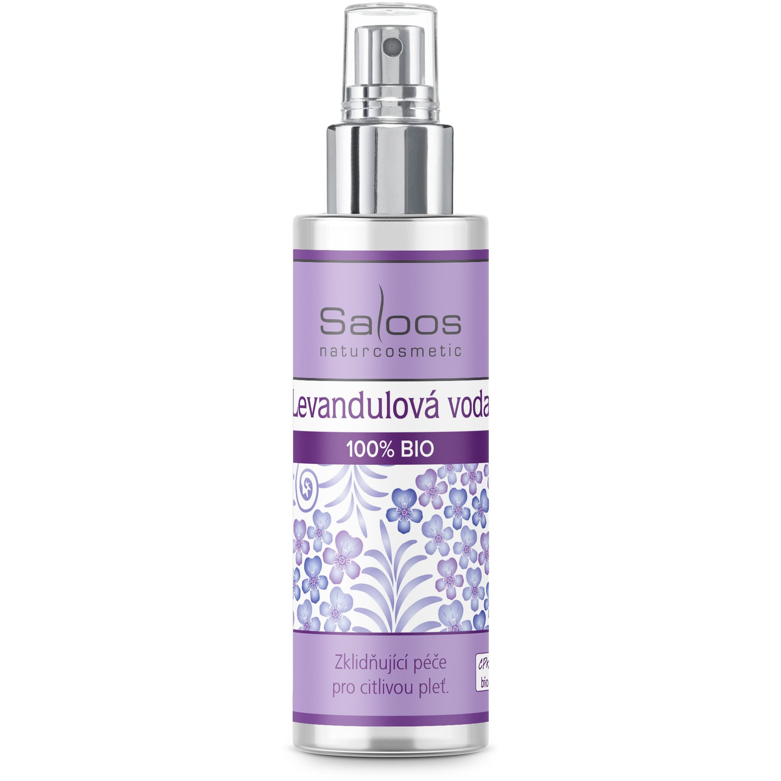 SALOOS 100% Bio Levendulavíz 100 ml (8594031324997)