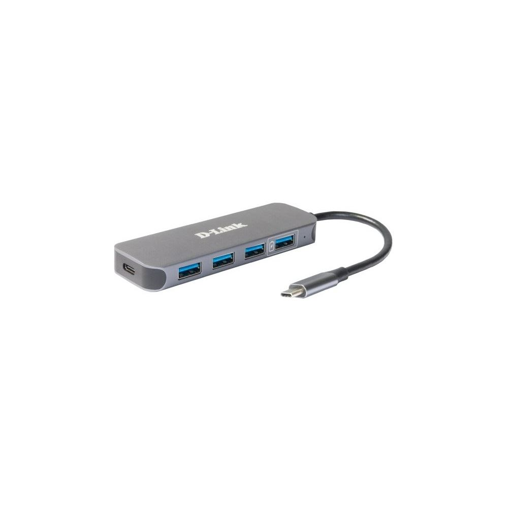 D-Link DUB-2340 hálózati csatlakozó USB C-típus 5000 Mbit/s Szürke (DUB-2340)