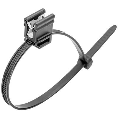 Cimco 181825 Cimco Werkzeuge Kábelkötöző 200 mm 4.60 mm Fekete UV stabilizált, rugalmas; 100 db (181825)