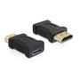Adaptor, Delock, HDMI, Negru
