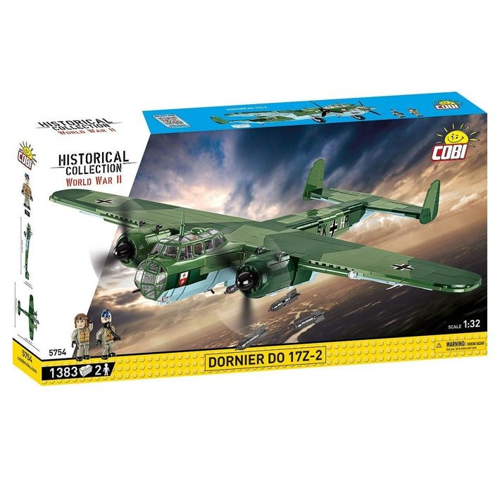Cobi Dornier Do 17Z-2 1383 darabos építő készlet (COBI-5754)