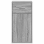 Szürke Sonoma Tárolószekrény Szürke Sonoma Szerelt fa Kicsi