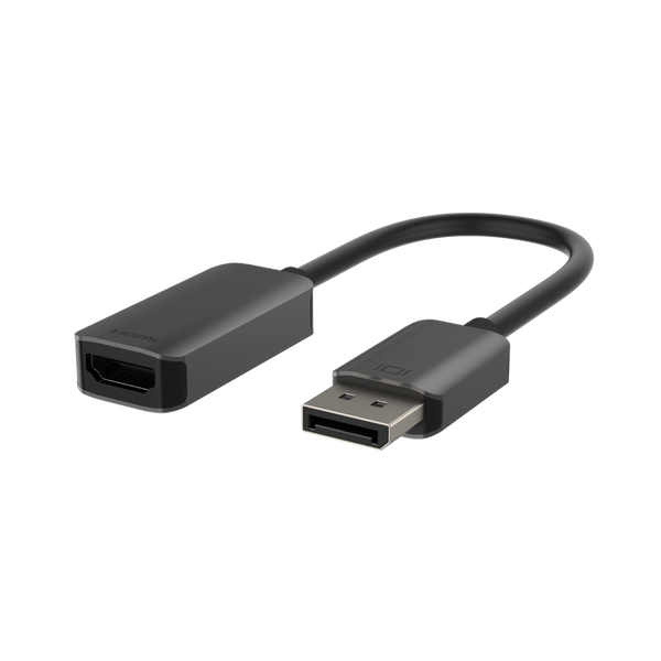 Belkin AVC011btSGY-BL 0,22 m kabel DisplayPort na HDMI, černý
