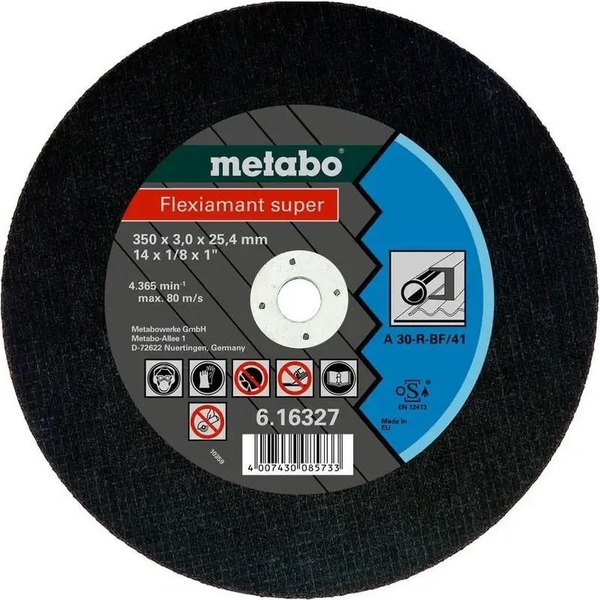 Metabo TARCZA TNACA FLEXIAMANT SUPER A 30-R 3503,025,4 MM DO STALI