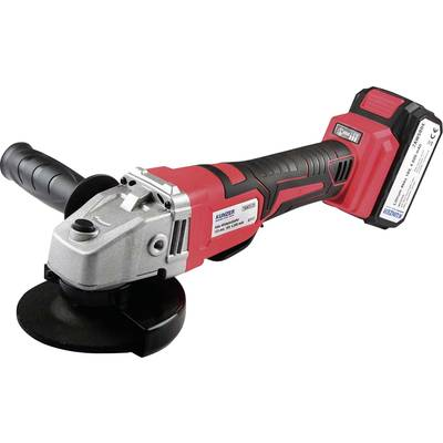 Kunzer (7AWS125) Akkus sarokcsiszoló 125 mm akkuval, Hordtáskával, Töltővel 18 V 4000 mAh (7AWS125)