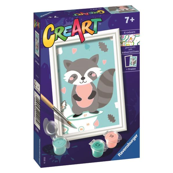 Ravensburger 202089 CreArt Cuki mosómedve (4005556202089)