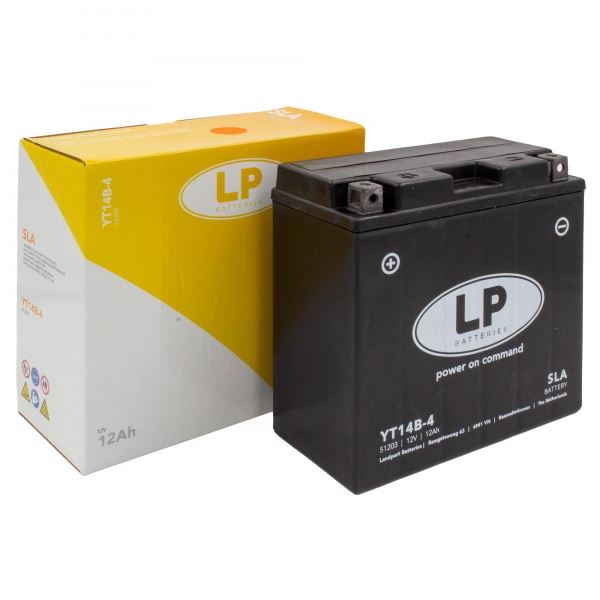 Landport SLA YT14B-S motorokerékpár akkumulátor 12Ah - 190A (30008584) (landp30008584)