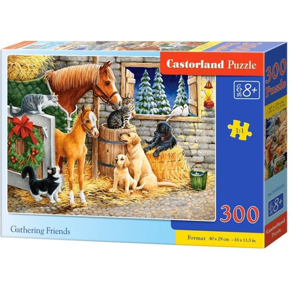 Castorland Gathering friends 300 pcs Puslespil 300 stk Farm