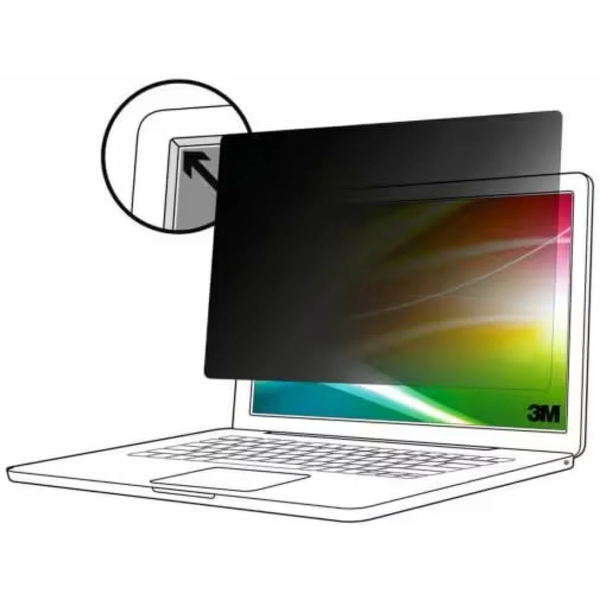 3M BP125W9B Filtro de privacidad para pantallas sin marco 31,8 cm (12.5")