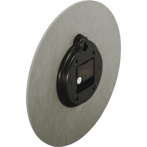 Nástenné hodiny Hama Crete MDF antracit 30cm Quartzové hodiny tiché
