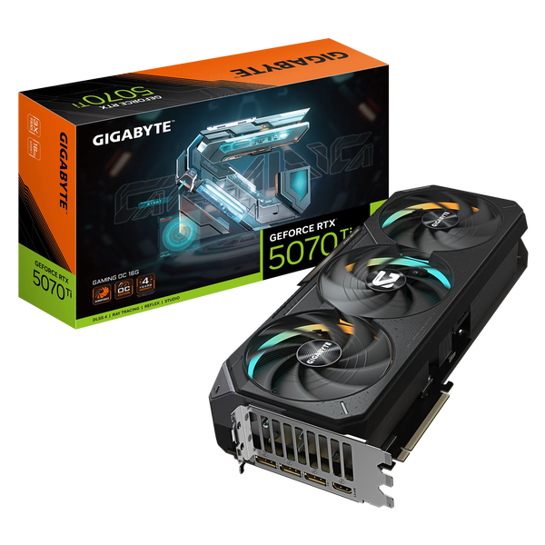 GIGABYTE GeForce RTX 5070 Ti GAMING OC 16G NVIDIA 16 GB GDDR7