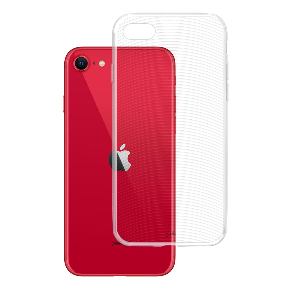 3mk Armor Apple iPhone 7/8/SE 2020/2022 Szilikon Tok - Átlátszó (5903108290562)