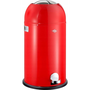WESCO Kickmaster Soft 33 literes pedálos fém szemetes - Piros