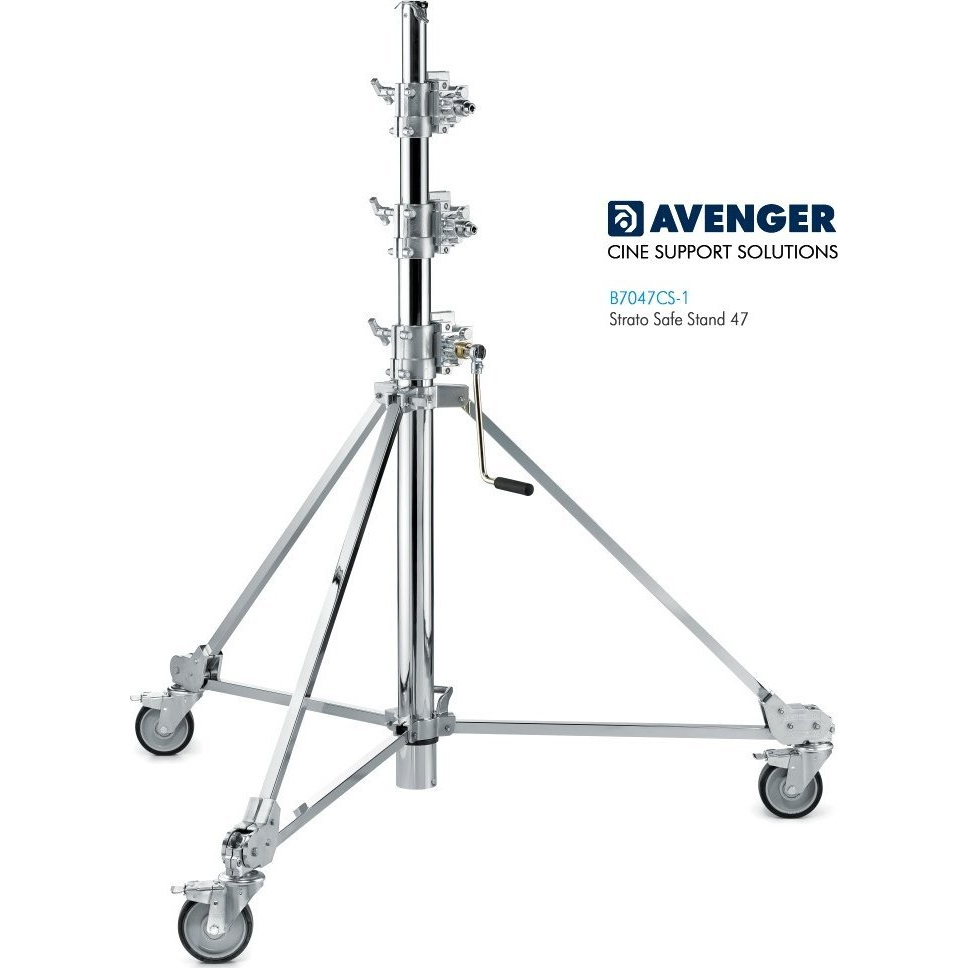 AVENGER Avenger B7047CS-1 Strato Safe Stand 3 Riser, fékezhető kerék B7047CS-1 (B7047CS-1)