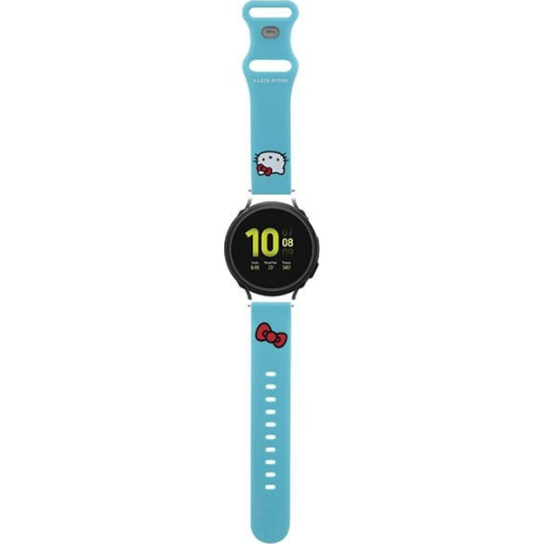 Hello Kitty Universal Smartwatch Strap HKUWMSCHBLB Силикон 20 мм Синьо
