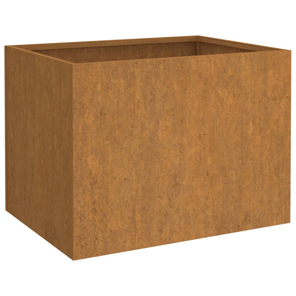 corten acél növénytartó 62x47x46 cm (821558)
