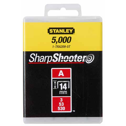Stanley 1-TRA209T Tűzőkapocs "A" 14 mm 3/53/530 1000 db (1-TRA209T)