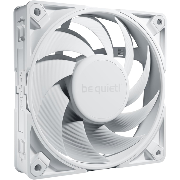 be quiet! BL118 számítógépes hűtőrendszer Számítógép ház Ventilátor 12 cm Fehér 1 db
