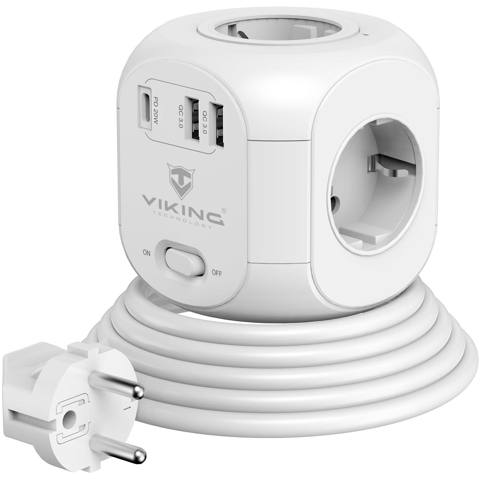 Viking AC CUBE PD töltőfej (8595656509196)