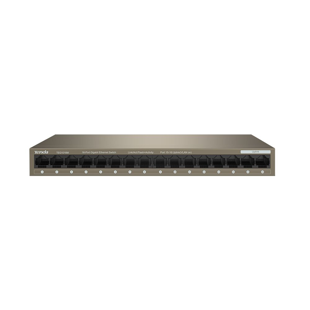 Tenda TEG1016M 16-Port Gigabit Ethernet Switch (TEG1016M)