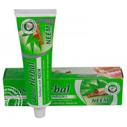  Dabur Pasta do zębów z korzenia drzewa Neem bez fluoru 100 g