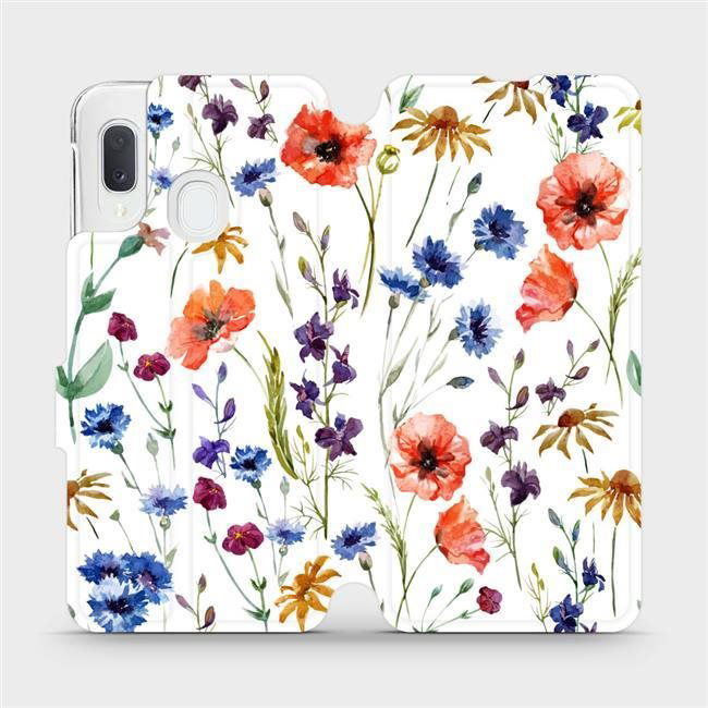 Flip case for Samsung Galaxy A20e - MP04S Meadow Flower (5903516768738)