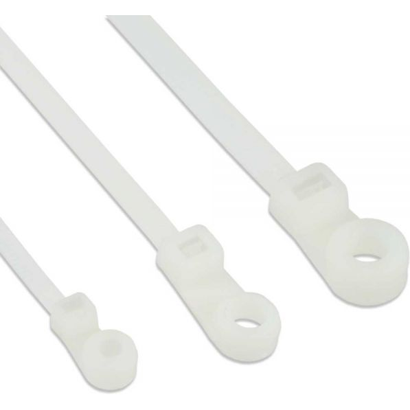 InLine 59975C fascetta Nylon Bianco
