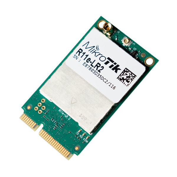 MikroTik R11E-LR2 mini PCIe LoRa Gateway kártya