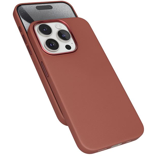 Epico Mag+ iPhone 15 Pro Max barna bőr tok (81410131700002)