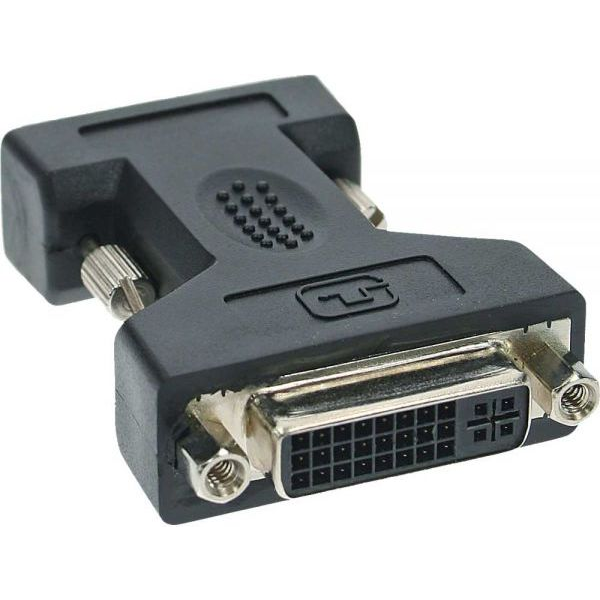 InLine 17790 csatlakozó átlakító VGA (D-sub) HD male HD15 M Fekete (17790)