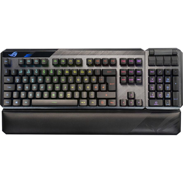 ASUS ROG Claymore II клавиатура Игри РЧ безжичен + USB Черен