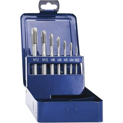 Комплект машинни метчици 7 части HSSG M3 - M12 DIN 371B Eventus 10316 (10316)