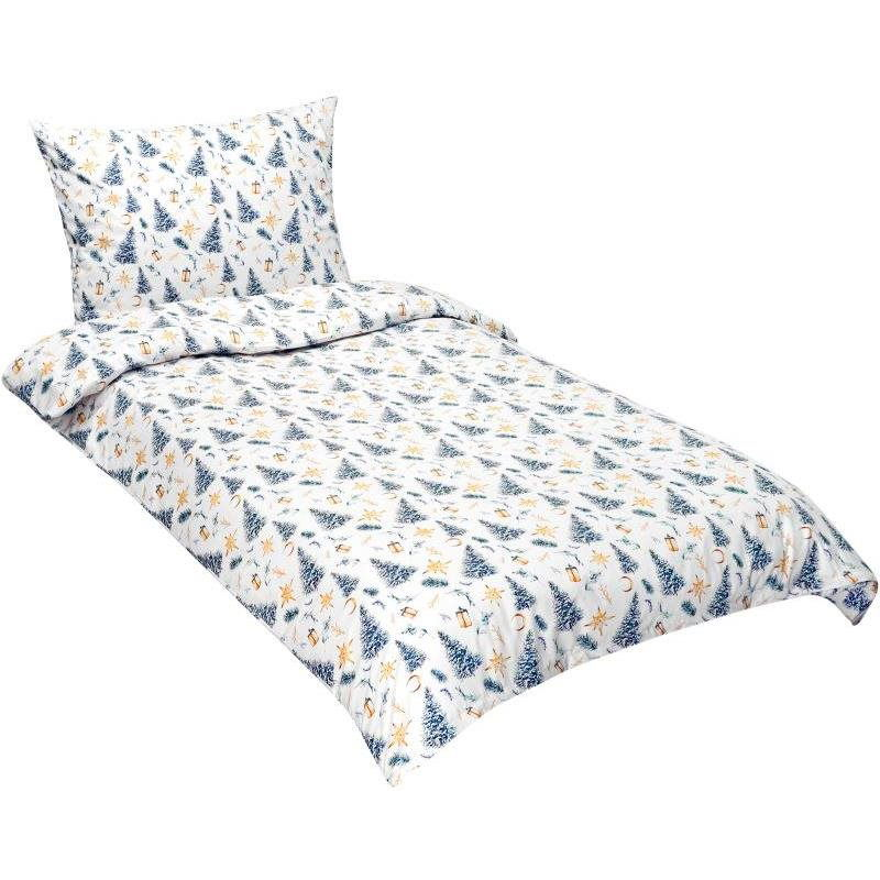 Bellatex 90/CH32 Pamut ágyneműhuzat, karácsonyfa, 140×200 + 70×90 cm (10123)