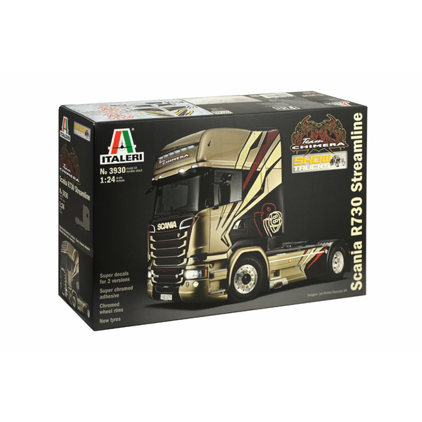 Tamiya Italeri Scania R730 V8 kamion műanyag modell