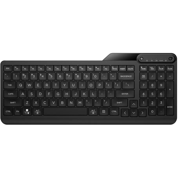 HP 475 Dual-Mode Wireless Keyboard tastatur Universel RF trådløs + Bluetooth Sort