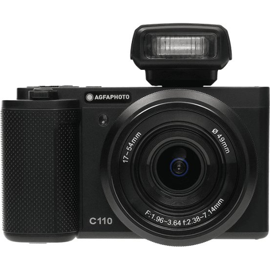 AGFAPHOTO Realishot C110 kompakt fényképezőgép fekete