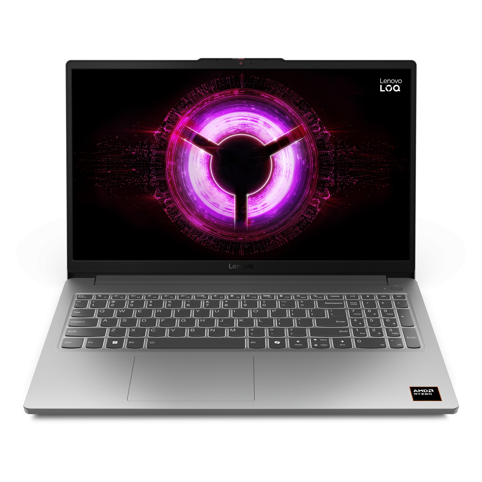 Lenovo LOQ 15ARP10E AMD Ryzen™ 7 7735HS Laptop 39,6 cm (15.6") Full HD 16 GB DDR5-SDRAM 1 TB SSD NVIDIA GeForce RTX 3050 Wi-Fi 6 (802.11ax) Angol Szürke (83S0002QRM)