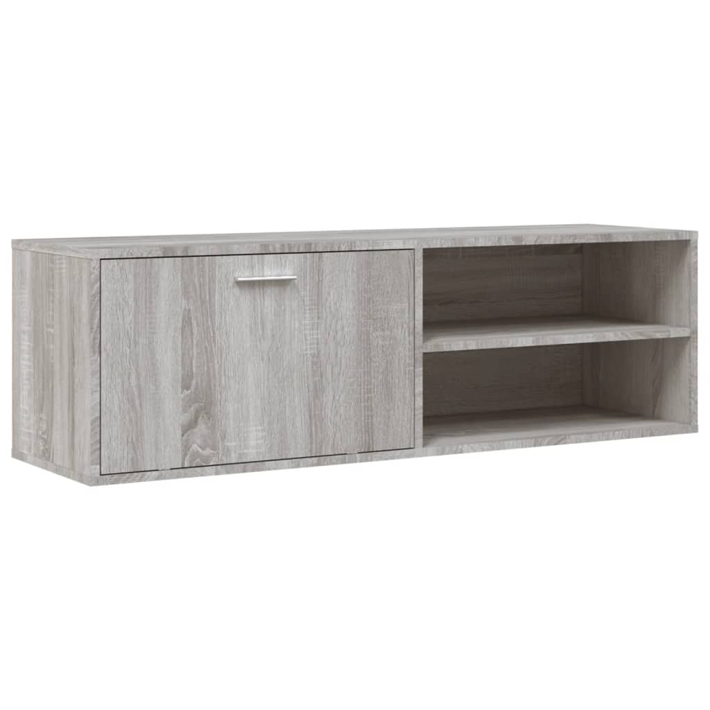 szürke sonoma szerelt fa TV-szekrény 120 x 34 x 37 cm (833549)