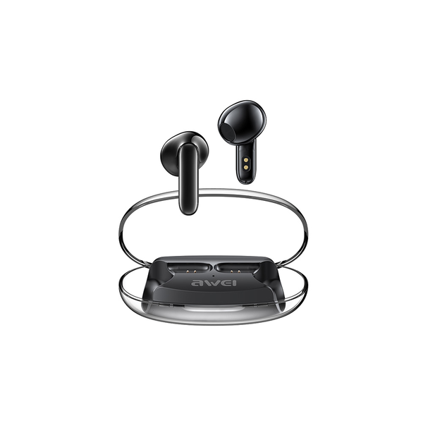 Слушалки Awei T85 ENC TWS с Bluetooth 5.3, черни