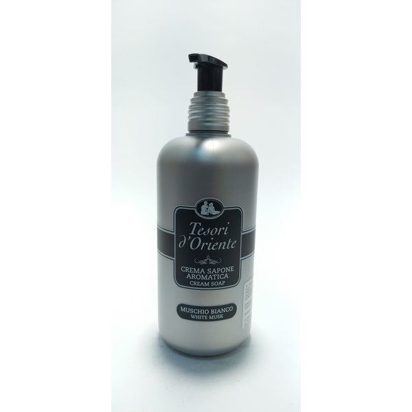  Tesori Mydło w pompce 300ml Białe piżmo