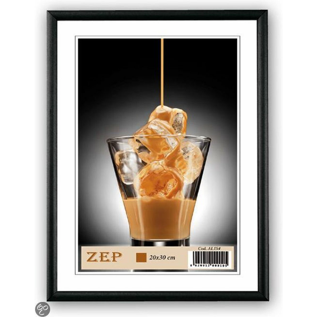 ZEP AL1B2 Basic 14x18,7 Képkeret - Fekete (AL1B2)