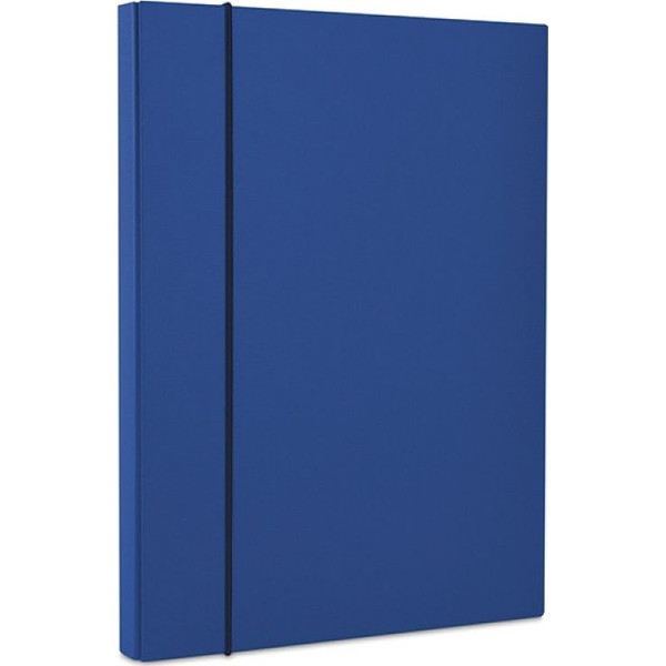  Office Products Teczka-pudełko z gumką PP, A4/40, granatowa