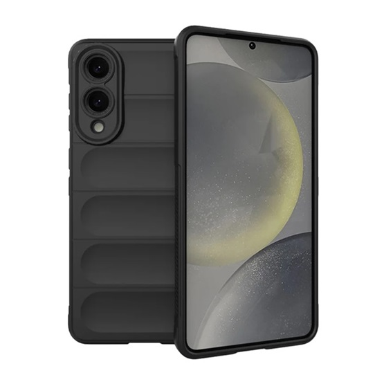 Gigapack szilikon tok 3D minta Samsung Galaxy S25 Edge fekete