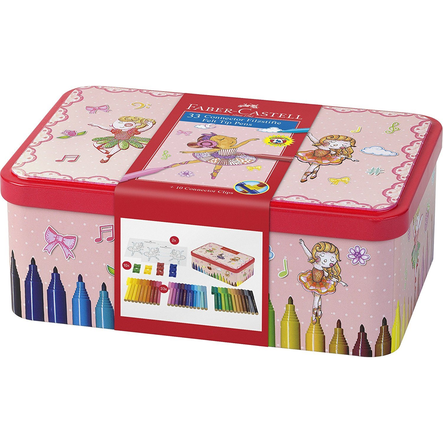 Faber-Castell Connector Filctoll, 33 szín (4005401555346)