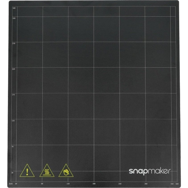 Snapmaker Dwustronna płyta ze stali sprężynowej - dla drukarek Snapmaker 2.0 A350  - teksturowana}